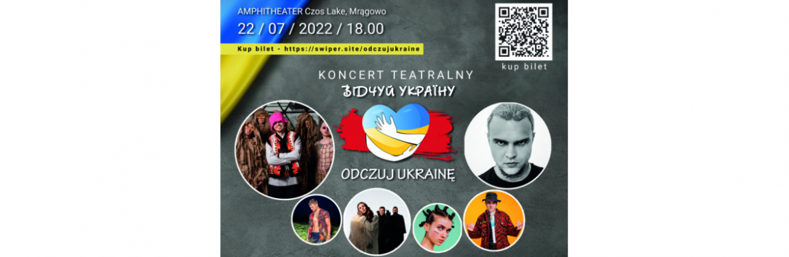 Koncert charytatywny "Odczuj Ukrainę"