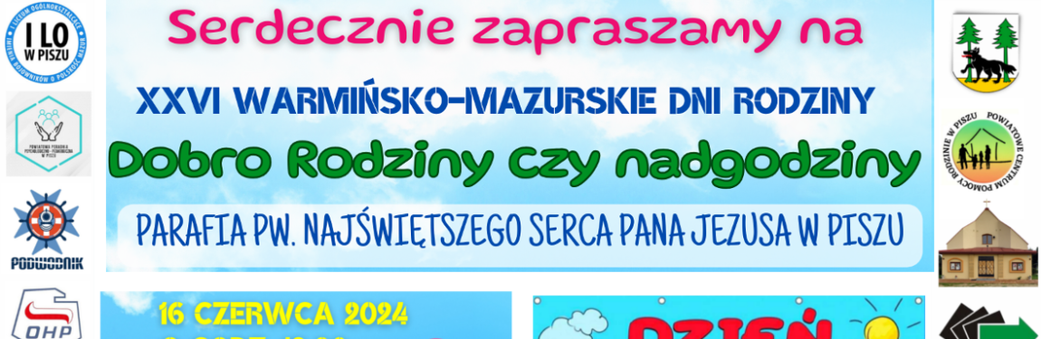 XXVI Warmińsko-Mazurskie Dni Rodziny