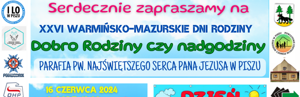 XXVI Warmińsko-Mazurskie Dni Rodziny 