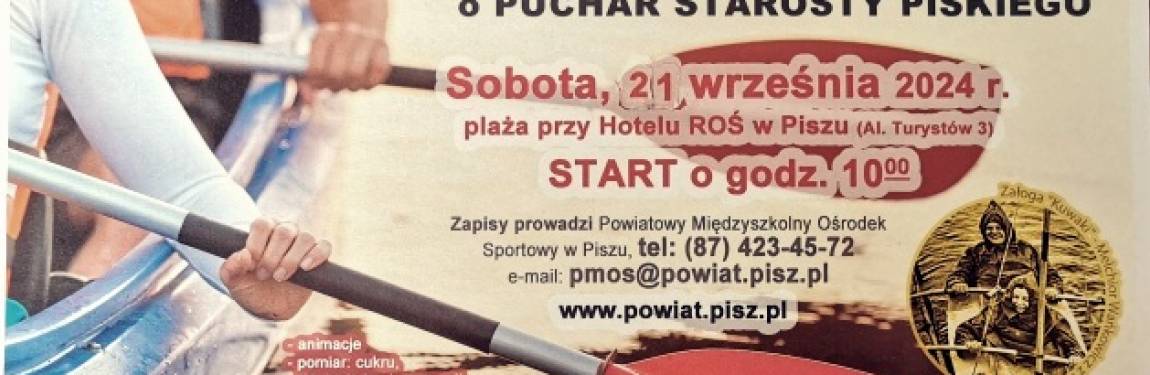 Plakat, kajak, ogłoszenie