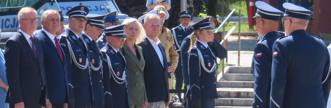 Święto policji, uroczystość, wręczenie orderów