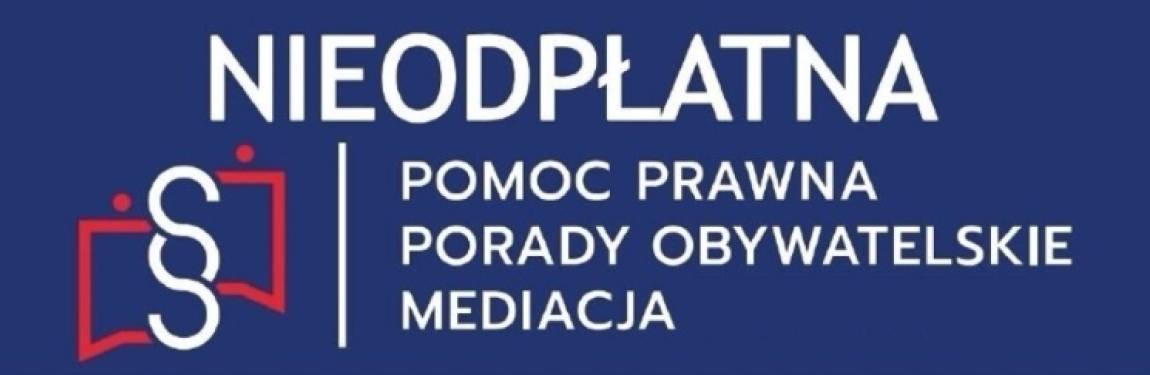 Plakat, pomoc prawna, informacja