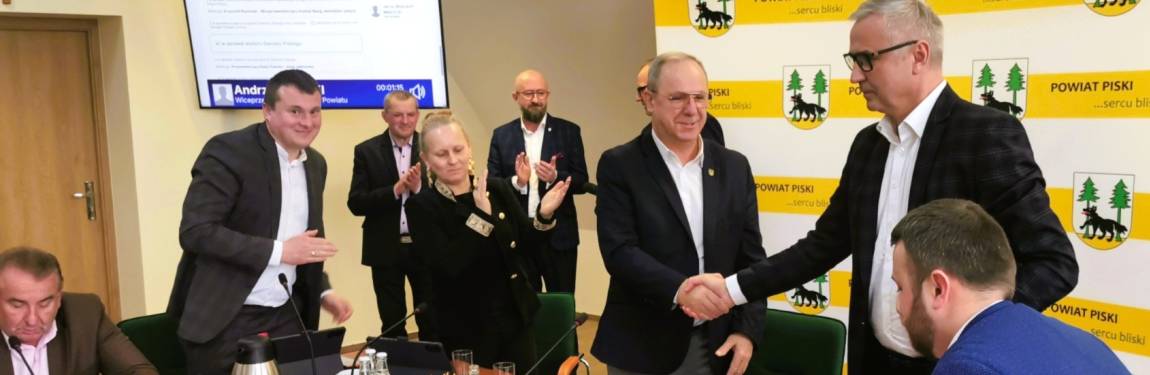 Starosta Powiat Pisz, sesja, radni