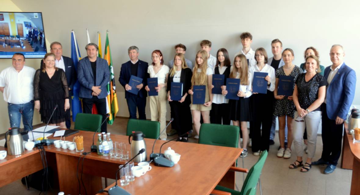 Laureaci stypendiów Starosty Piskiego 