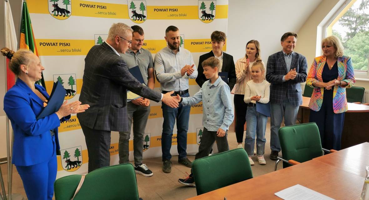 Sportowcy, nagrody, uroczystość