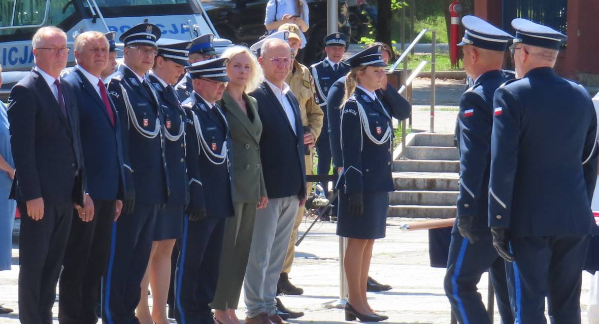 Święto policji, uroczystość, wręczenie orderów