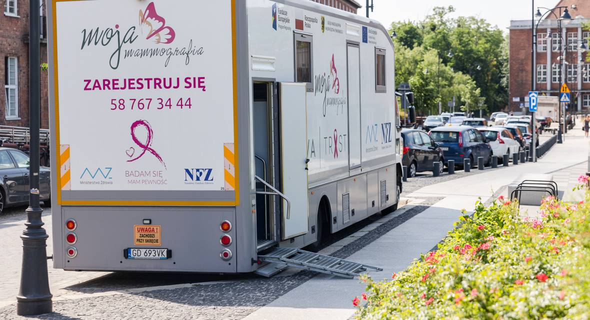 Piersi, badanie mammobus