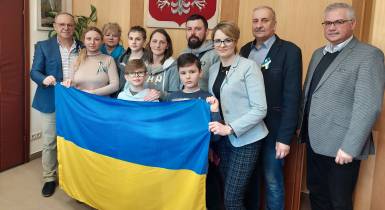 Wsparcie uchodźców z Ukrainy w Powiecie Piskim 