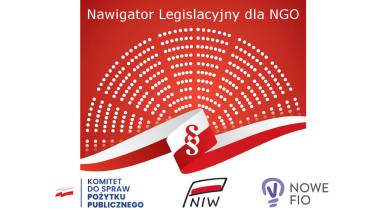 Nawigator Legislacyjny dla NGO - wsparcie trzeciego sektora w zakresie zmian w przepisach
