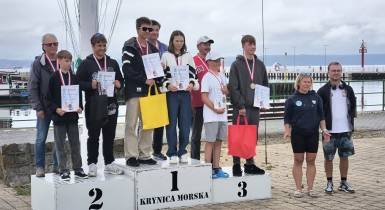 regaty, podium, zwycięzcy