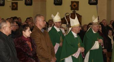 Msza, powitanie, arcybiskup